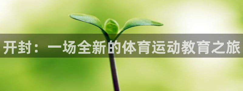 JJB竞技宝官方正版app集团官网网址：开封：一场全新的体育