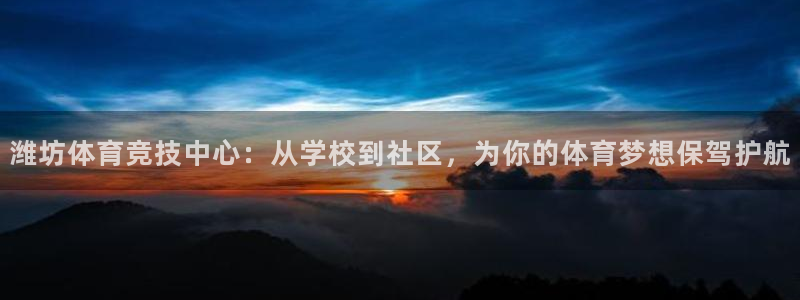  竞技宝能提现吗是真的吗：潍坊体育竞技中心：从学校到社区，为你